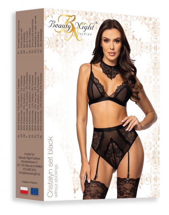 Cristalyn set black (wkrótce) Beauty Night -  - Belio.bg