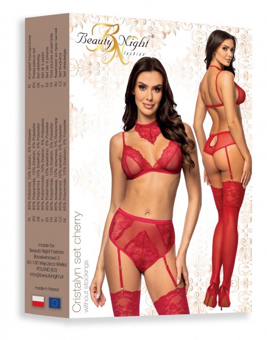 Cristalyn set cherry (wkrótce) Beauty Night -  - Belio.bg