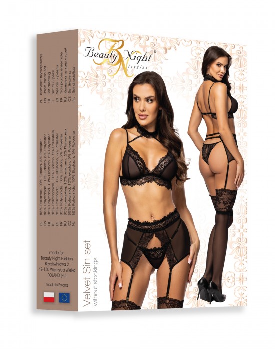 Velvet Sin set (wkrótce) Beauty Night -  - Belio.bg