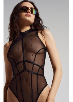 Черно секси боди Anniverse Special