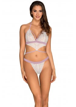 Бяло секси боди Lilyanne 