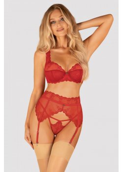 Червен жартиерен колан Lonesia