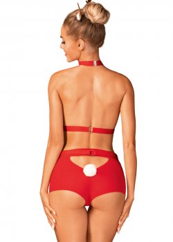 Секси коледен костюм от три части MS REINDY 