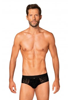 Секси мъжки слипове в черен цвят AZMERON