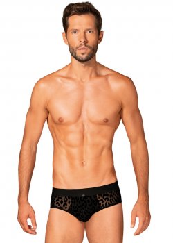 Секси мъжки слипове в черен цвят AZMERON