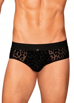 Секси мъжки слипове в черен цвят AZMERON