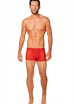 Мъжки боксерки в червен цвят OBSESSIVER