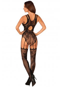 Целокупно боди с отворено дъно F239