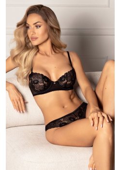 Черен секси комплект Serena
