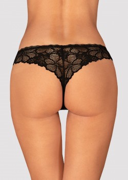 Секси дантелени бикини в черен цвят SERAFIA