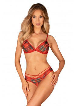 Секси комплект от две части с коледен мотив MS MERRILO