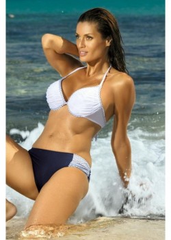 Бански костюм от две части в бяло Miranda M-215-175