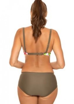 Бански костюм от две части в цвят каки Catherine M-636-5