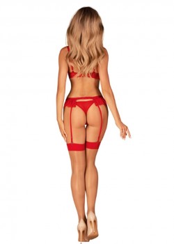Chilisa Червен секси комплект от три части