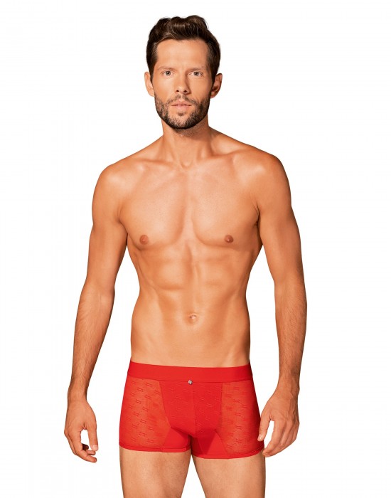 Мъжки боксерки Bokserki-Obsessiver-Red-Czerwony