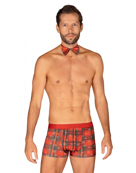 Мъжки боксерки Bokserki-Mr-Merrilo-short-Czerwony