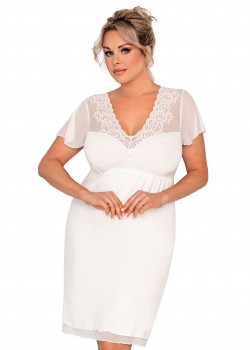 Нощница Koszulka-Ivana-Plus-Ecru-Ecru