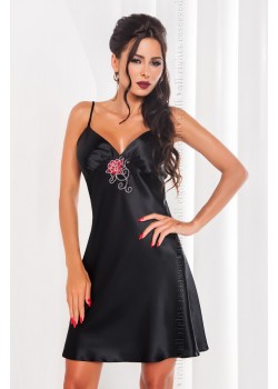 Секси нощница Koszulka-Dakota-Czarny