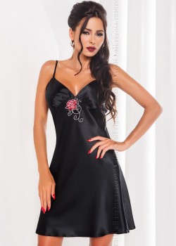 Секси нощница Koszulka-Dakota-Czarny