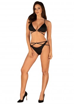 Секси комплект Komplet-Cobra-Nive-set-Czarny-Czarny