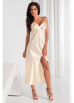 Секси нощница Koszulka-Arabella-Kremowa-Kremowy