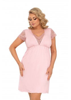 Нощница Koszulka-Celine-Plus-Power-Pink-Powder-Pink