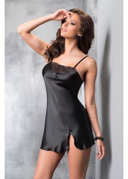 Секси нощница Koszulka-Tara-Czarna-Czarny