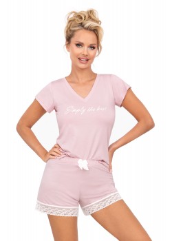 Дамска пижама Piama-Simply-12-Powder-Pink-Powder-Pink
