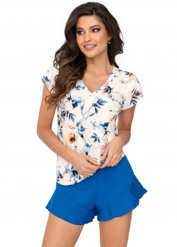 Дамска пижама Piama-Astrid-12-Cobalt-Cobalt