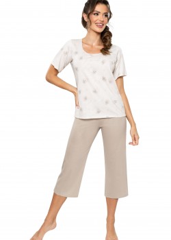 Дамска пижама Piama-Sandi-34-Beowy
