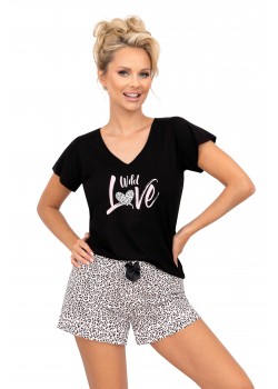Дамска пижама Piama-Pantera-12-Black-Black