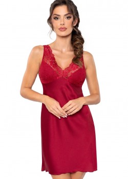 Нощница Koszula-nocna-Mari-Bordowa-Bordowy