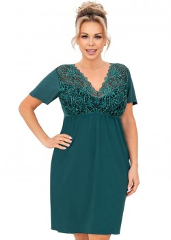 Нощница Koszula-nocna-Melania-Plus-Green-Zielony