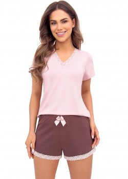 Дамска пижама Piama-Daphne-Short-Rowa-Rowy