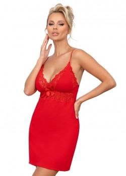 Нощница Koszula-nocna-Ally-Czerwona-Czerwony