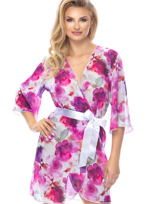 Луксозен секси халат Szlafrok-Hoshiko-I-Flowers