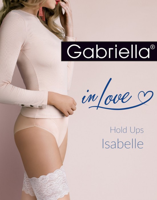 Тънки чорапи в телесен цвят Isabelle NATURAL/BLUE Gabriella - Чорапи - Belio.bg