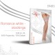 Фини бели 7/8 чорапи Romance white