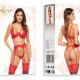 Луксозно секси бельо от три части Rose red